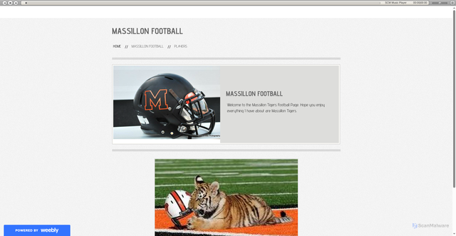 Security scan screenshot of https://matthewmassillon2.weebly.com/