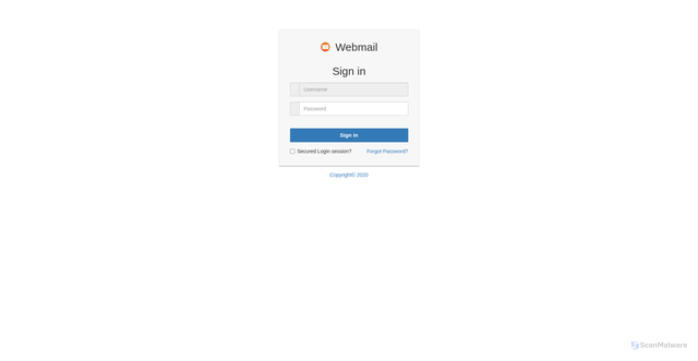 Security scan screenshot of https://depgeneral.vercel.app/