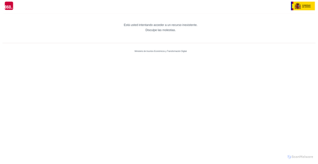 Security scan screenshot of https://pasarela.clave.gob.es