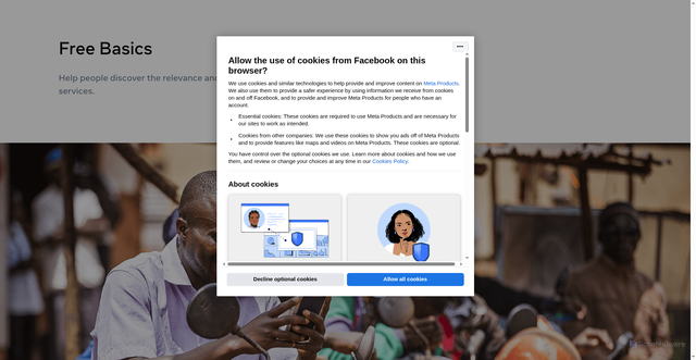 Security scan screenshot of https://0.freebasics.com