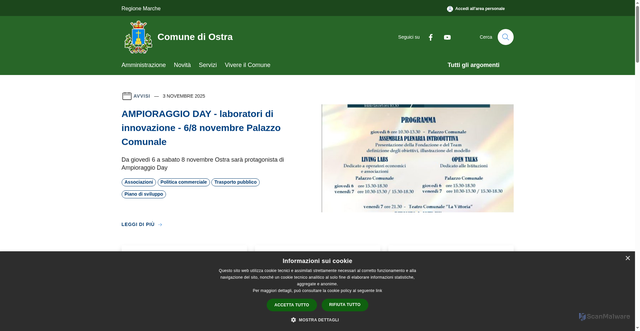 Security scan screenshot of apis.maggioli.cloud