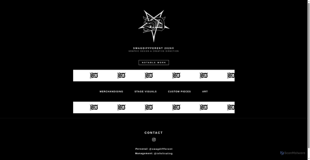 Security scan screenshot of https://swagdiffferent-eoys6618f1.edgeone.app/