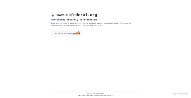 Security scan screenshot of https://www.scfederal.org/?ab=2