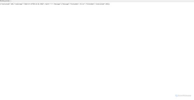 Security scan screenshot of https://roshi.prod.flipaclip.com