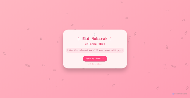 Security scan screenshot of https://yourgift111-b8ieypnexo.edgeone.dev/