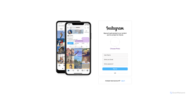 Security scan screenshot of https://instagram-usman-haider.vercel.app/