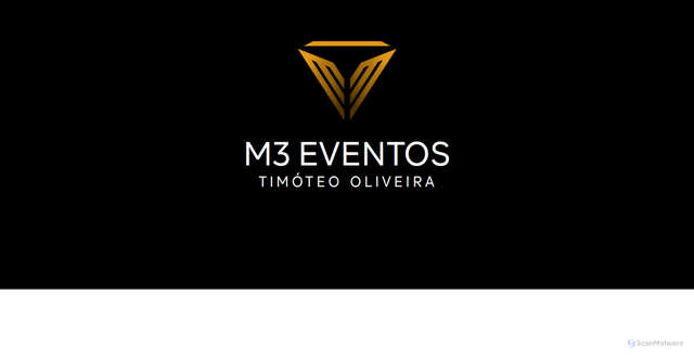 Security scan screenshot of https://m3eventos.com