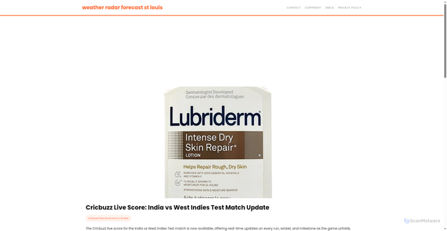 Security scan screenshot of https://orbitmodernvision-dpct9bo8euiy.edgeone.app/cricbuzz-live-score-ind-vs-wi-test.html