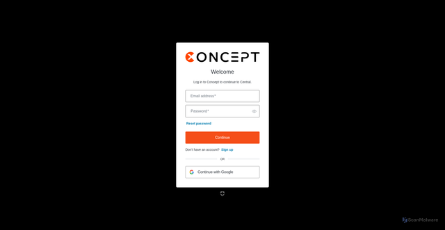 Security scan screenshot of https://cncpt.dk