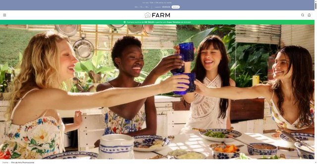 Security scan screenshot of https://farmrio-site.vercel.app/colecao