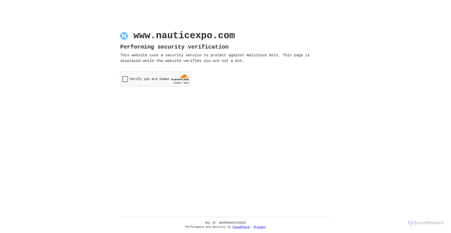 Security scan screenshot of https://nauticexpo.com