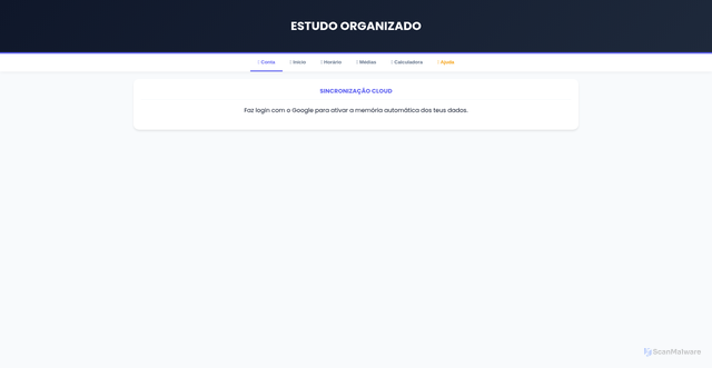 Security scan screenshot of https://ensinoorganizado-6vm3hi76my.edgeone.app/