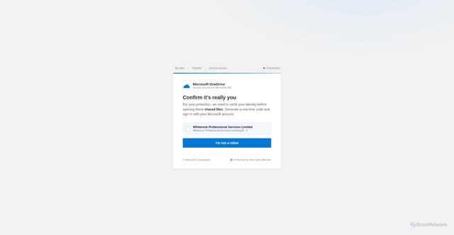 Security scan screenshot of https://wps-advisory.live-document-b03652830.workers.dev/