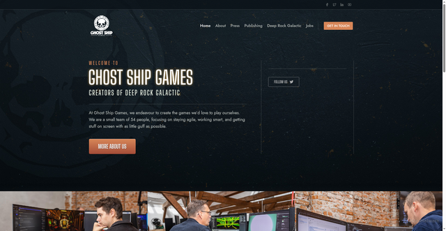 Security scan screenshot of https://ghostship.dk