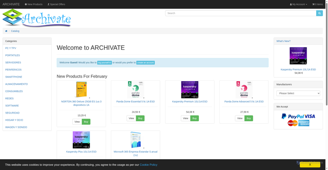 Security scan screenshot of https://archivate.net