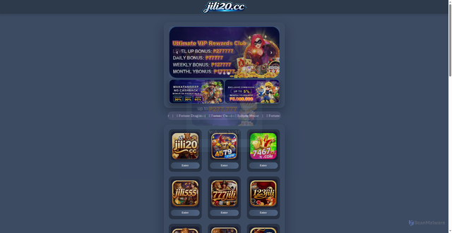 Security scan screenshot of https://jili20.xyz/?host=https://t94cvt.com?ch=64279