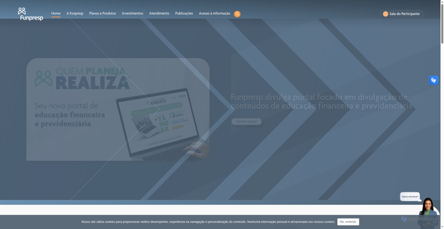 Security scan screenshot of https://www.funpresp.com.br/