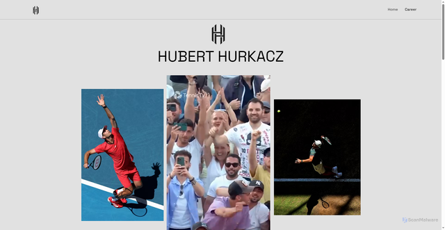 Security scan screenshot of https://www.huberthurkacz.com/