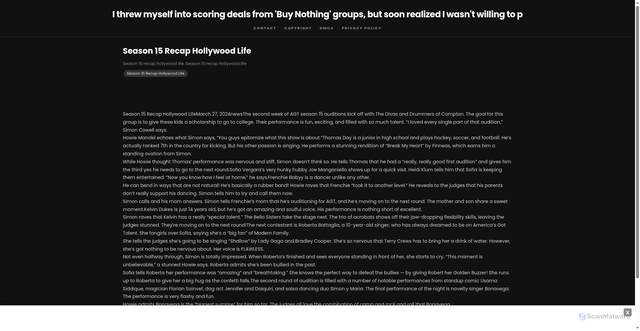 Security scan screenshot of https://dietplancityhugo-yizna5vpb1.edgeone.app/19194-season-15-recap-hollywood-life.html