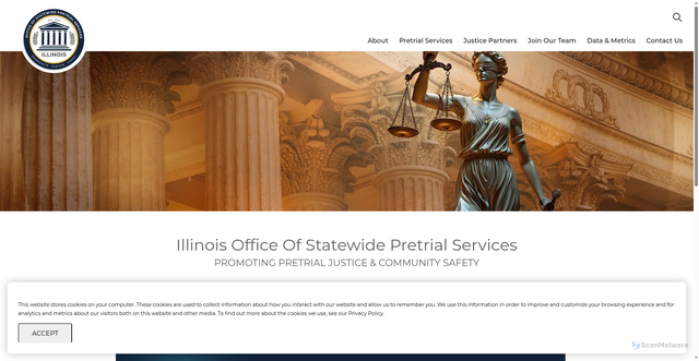 Security scan screenshot of https://www.ilosps.gov/