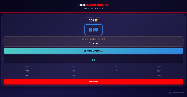 Security scan screenshot of https://aviator-dinislam-9op1wfhujh.edgeone.app/