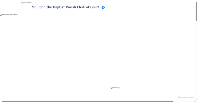 Security scan screenshot of https://www.sjbparishclerk.gov/
