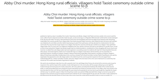 Security scan screenshot of https://roulappshugo-cmjyhzh1ul.edgeone.app/20503-abby-choi-murder-hong-kong-rural-officials-villagers-hold-taoist-ceremony-outside-crime-scene-to-p.html