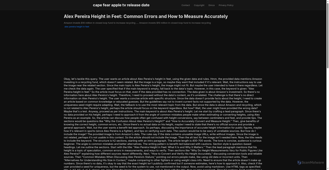 Security scan screenshot of https://ruangstudiolab-dpezqc2b868p.edgeone.app/alex-pereira-height-in-feet.html