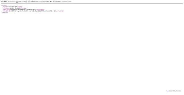 Security scan screenshot of nsp-appgallery-cmsimg3az-drcn.obs.cn-north-2.myhuaweicloud.com