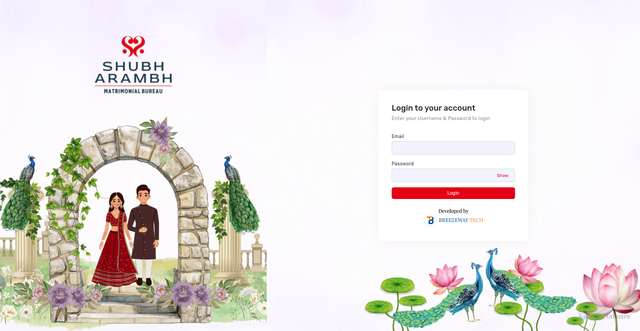 Security scan screenshot of https://crm.shubh-arambh.com/administrator/login