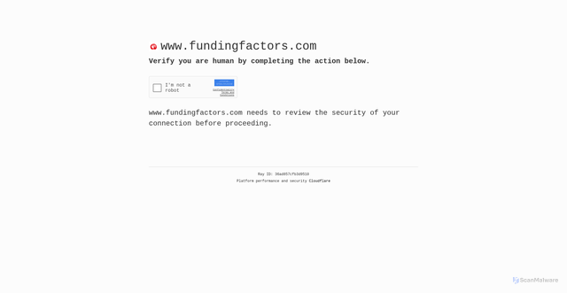 Security scan screenshot of https://fundingfactors.com