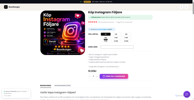 Security scan screenshot of app.socialgrowthco.com
