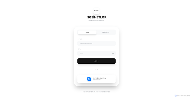 Security scan screenshot of https://nesihetler-medresesi-7zzgkdyfjy.edgeone.app/