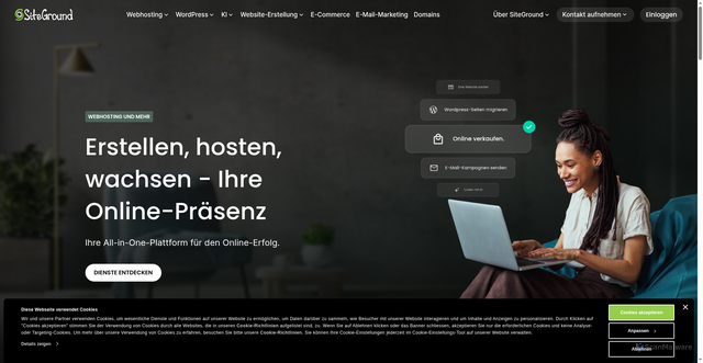 Security scan screenshot of https://siteground.biz