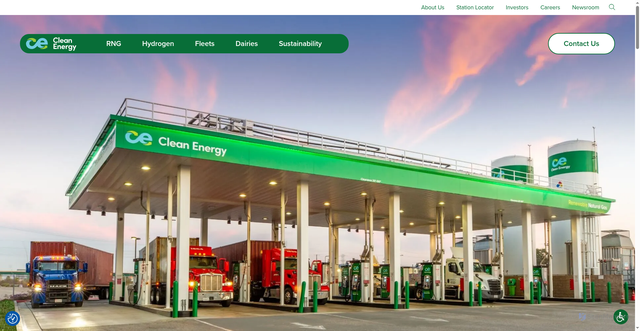 Security scan screenshot of https://www.cleanenergyfuels.com/