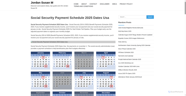 Security scan screenshot of https://jordansusanm.pages.dev/qdwlj-social-security-payment-schedule-2025-dates-usa-qwjwt/