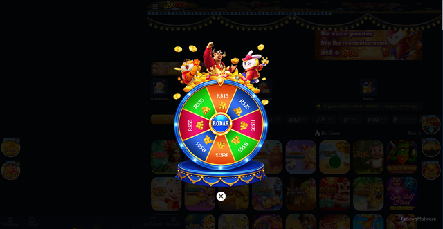 Security scan screenshot of http://jgo77.com/