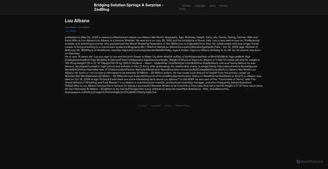 Security scan screenshot of https://tammywigboldyfave-mkrwbpxyyf.edgeone.app/20736-lou-albano.html