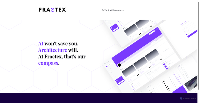 Security scan screenshot of https://fractex.se