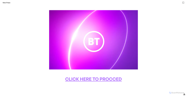 Security scan screenshot of https://prezo.ai/public/new-prezo--1b114392-5d79-4899-9262-b9b243d7239d