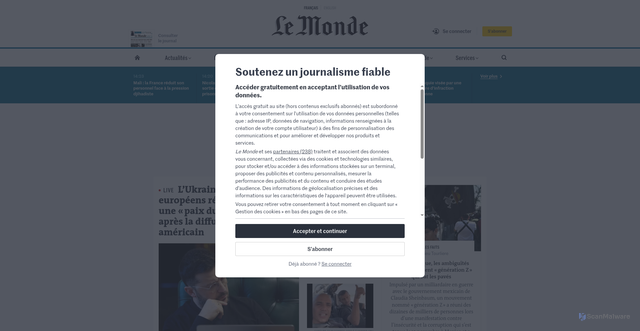 Security scan screenshot of https://floquet.pickup-fr-clients.com/as.php