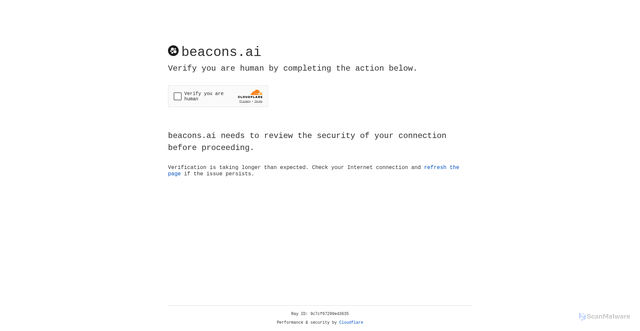 Security scan screenshot of https://beacons.ai/lennybarbier