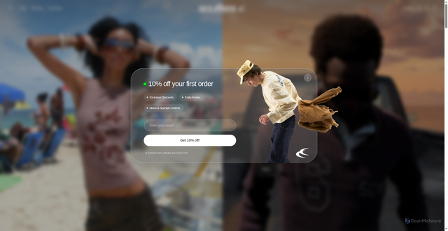 Security scan screenshot of https://scuffers.com
