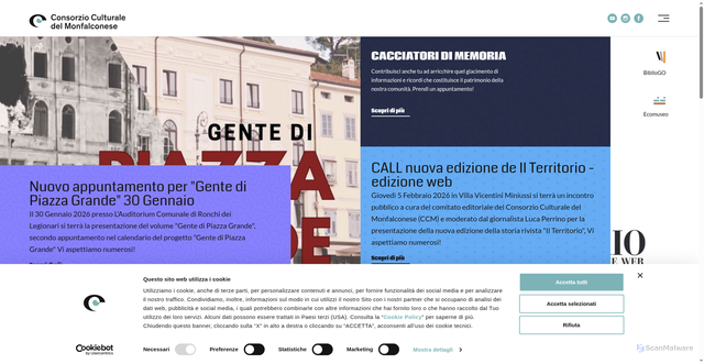 Security scan screenshot of https://www.ccm.it/
