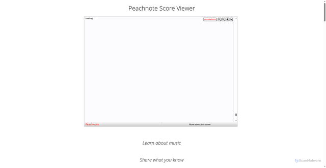 Security scan screenshot of https://pchnote.appspot.com