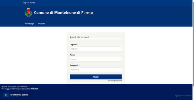 Security scan screenshot of https://www.halleyweb.com/c044042/hh/login.php