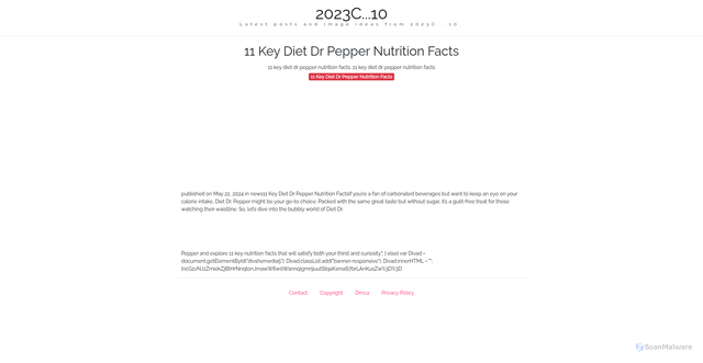 Security scan screenshot of https://pikselmotionline-dpiuf3ygir9m.edgeone.app/11-key-diet-dr-pepper-nutrition-facts.html