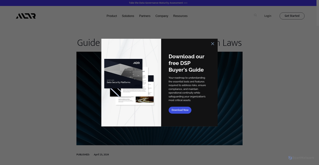 Security scan screenshot of https://altr.com/resource/the-2024-guide-to-u-s-data-privacy-protection-laws/