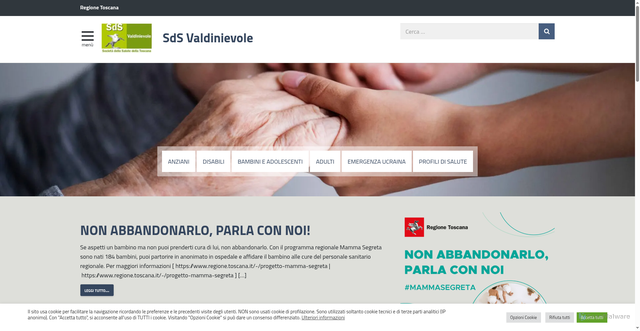 Security scan screenshot of https://www.sdsvaldinievole.it/