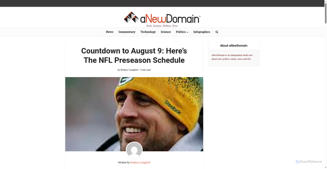 Security scan screenshot of https://anewdomain.net/countdown-to-august-9-heres-the-nfl-preseason-schedule/